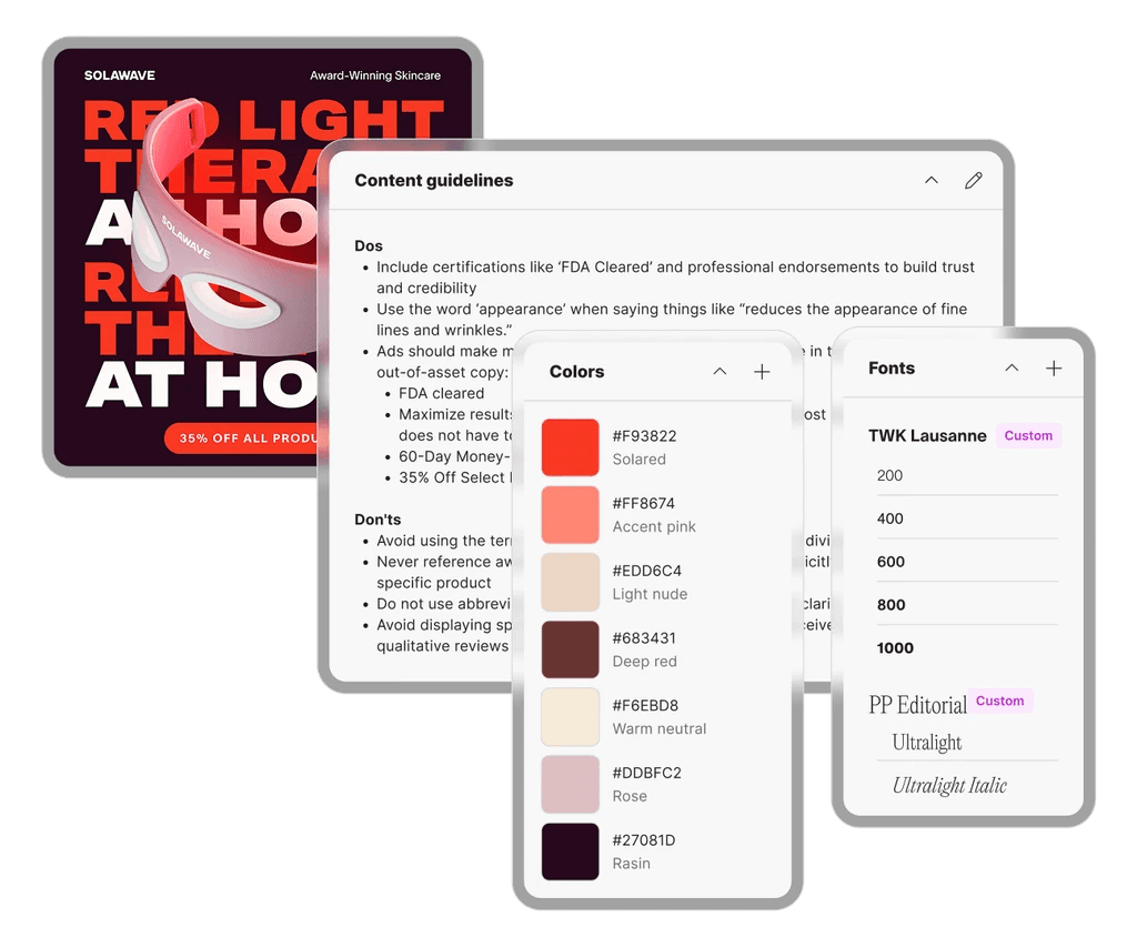 RLHF pipeline and brand training